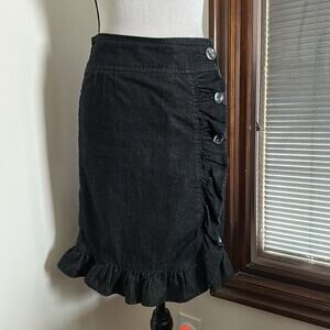 Leifsdottir | Button Up Denim Skirt Size 0